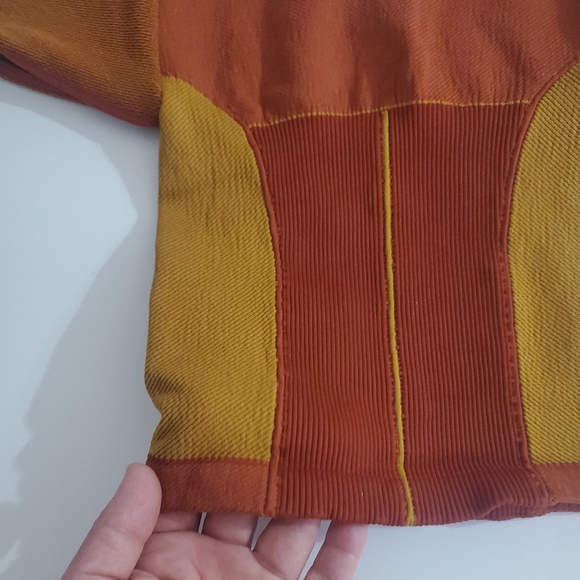 New free people point break colorblock movement crop top size xs/s - Picture 4 of 8